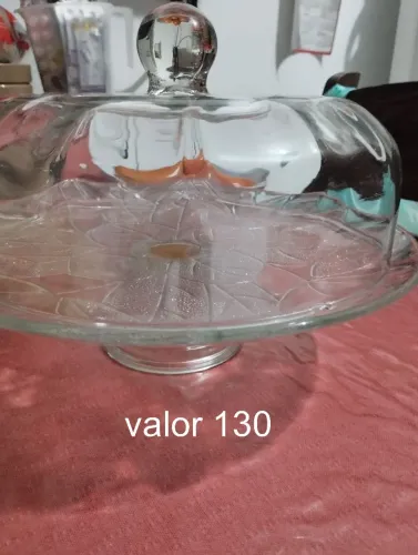 Vendo boleira de vidro 