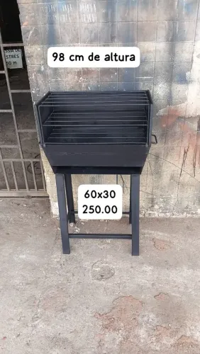Churrasqueiras de Ferro para assar Espetinho e fazer um churrasco cassual