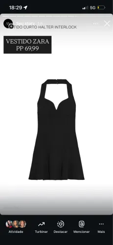 VESTIDO ZARA