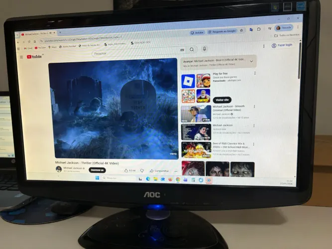Monitor LED AOC 20 polegadas 