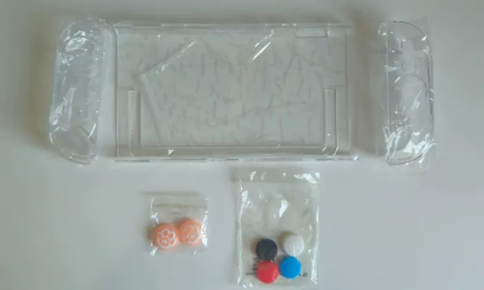 Capa de acrícilo para Nintendo Switch 2 + grips