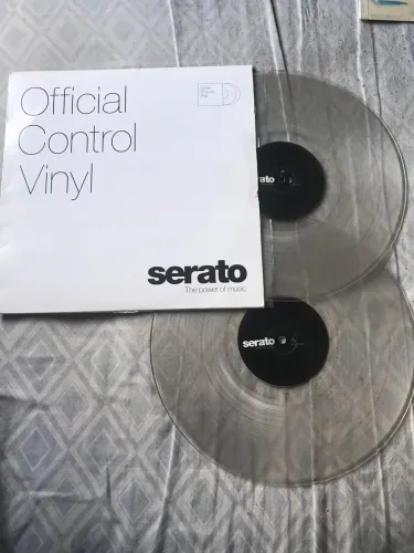 Disco Vinil Timecode Serato Clear 