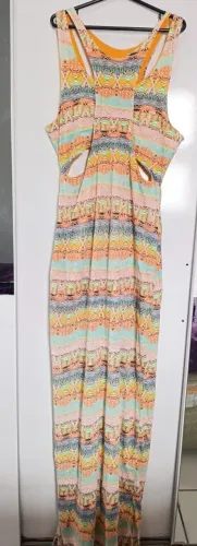 Vestido longo com top Lez a Lez Tam M