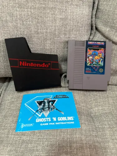 GHOSTS IN GOBLINS - NES - Original Nintendo