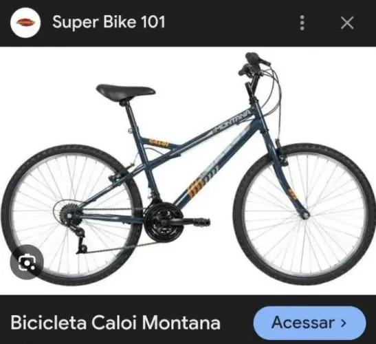 Bicicleta Caloi Montana 21 marchas aro 26