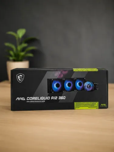 Water Cooler MSI MAG Coreliquid A12, ARGB, 360mm, Preto