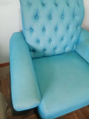 Poltrona Azul Turquesa