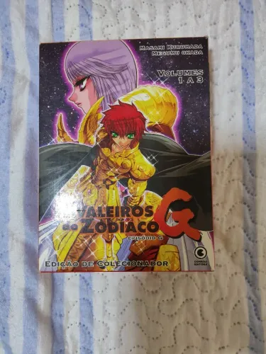 Mangá Cavaleiro dos zodíaco episódio G (1 ao 3- edição de colecionador)