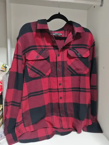 Blusa Xadrez Vermelha
