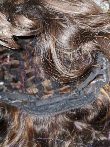 SUPER CHEIA,CABELO HUMANO BRASILEIRO.PERUCA +TOP CLOUSURE.DA PRA TIRAR E FAZER MEGA HAIR