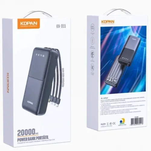 Carregador portátil 20.000 mah