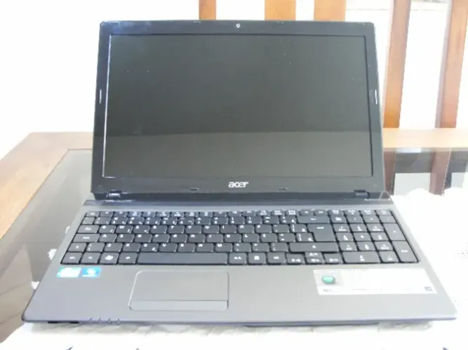 Notebook Acer i5 com defeito na placa