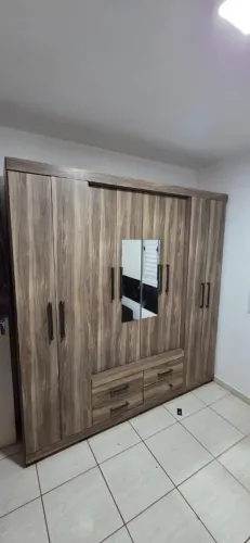 guarda roupa casal usado bom estado conservação ENTREGA E MONTAGEM GRÁTIS!
