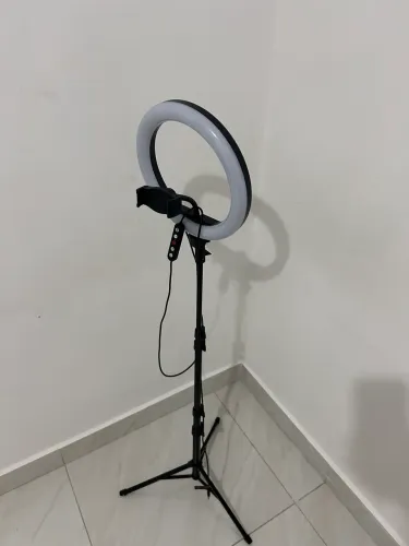 Luz para foto e gravação