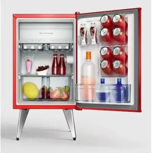 Mini geladeira retrô - Frigobar Brastemp 76 litros
