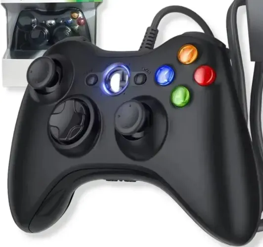Controle Xbox 360 com fio;) entrega gratis