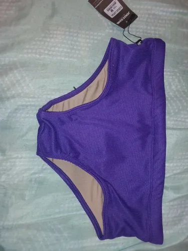 SUNGA BOXER CANELADA ROXA TAMANHO M