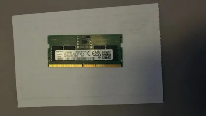 Memória RAM Notebook 8GB DDR5 4800MHz Samsung Original Lenovo