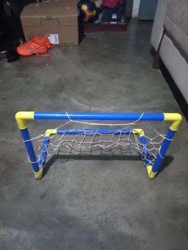 Mini golzinho de futebol