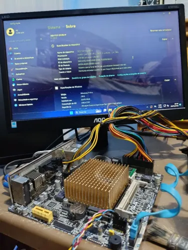 Placa mãe Asus J18001-C/BR mini ITX 