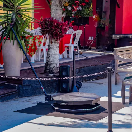 Plataforma 360° + Guarda Corpo + Bag de transporte