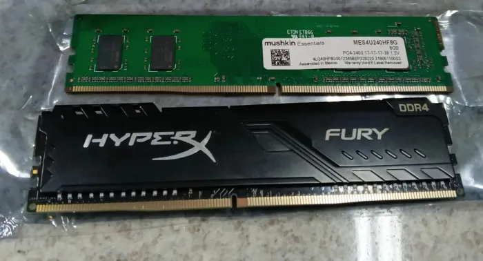 MEMORIAS RAM 2X8