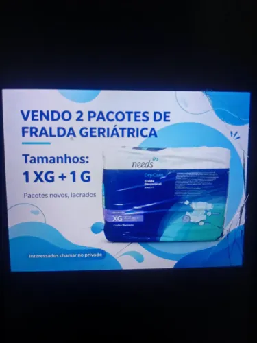 Fralda geriatrica