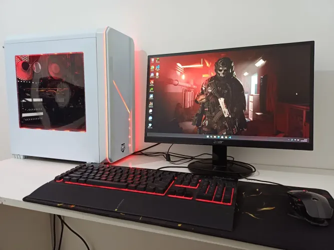 Pc Gamer Completo i5 10° e Rx570 Gigabyte!