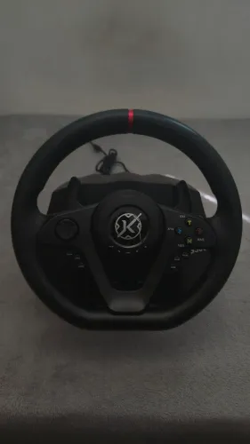 Volante simulador Kalkan g300 novo (forcefeddback)(ajuste 270°/900°)(caixa e nota fiscal)