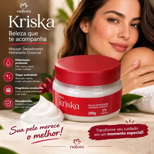 Mousse para o Corpo Kriska