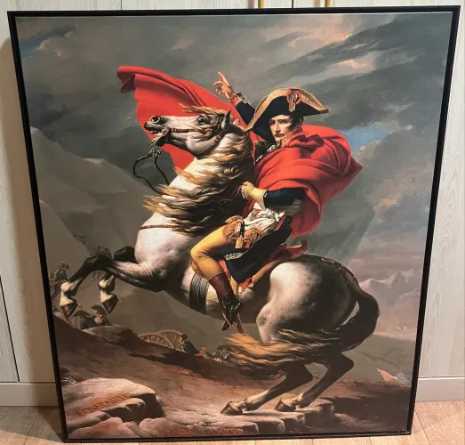 Quadro Emoldurado Napoleao Bonaparte