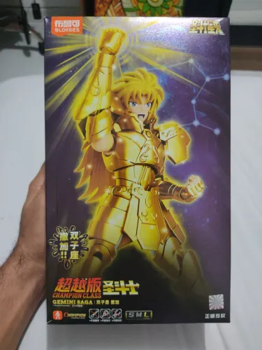 Saga de Gêmeos - Champion Class - Blokees Saint Seiya 