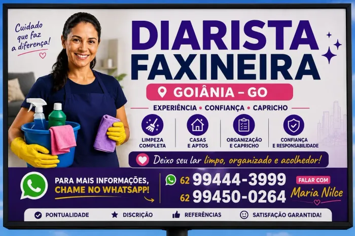 Faço faxina