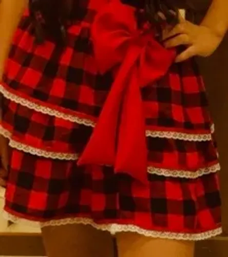 Saia junina feminina 