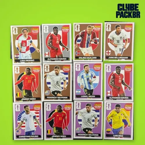 LOTE EXTRA STICKERS - COPA 2026