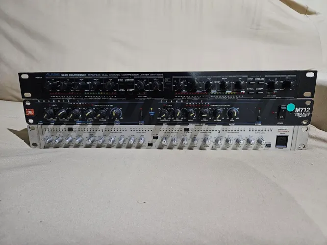 Compressores de audio (valores na descricao)
