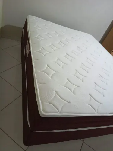 Cama Box Casal Plumatex Turim Molas Ensacadas (1,38x1,88)