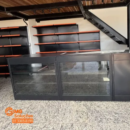 Balcão Vitrine para Exposição