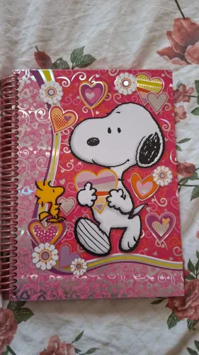 Caderno Snoppy 10x1 c.dura