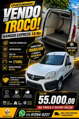 Renault Kangoo Express Hi-flex 1.6 16V 2015