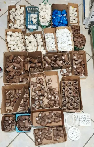 torra bem abaixo do custo lote com conexões encanamento