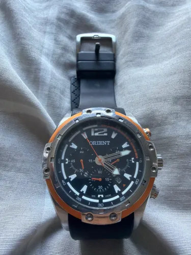 RELÓGIO ORIENT PULSEIRA SILICONE