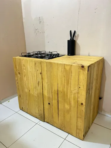 bancada com cooktop 