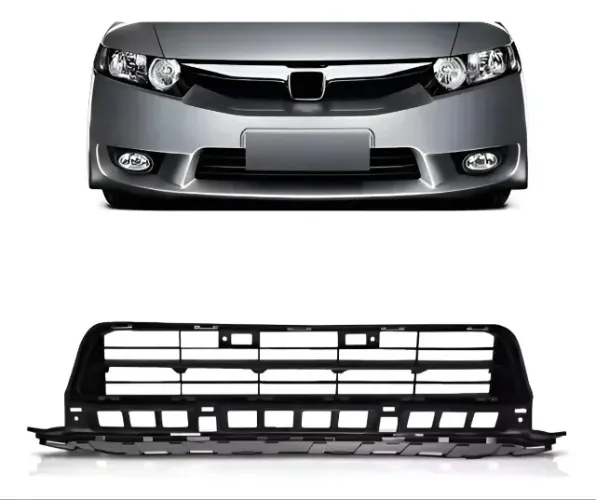 Grade do Parachoque Dianteiro Inferior Honda New Civic 2009-2011 Novo