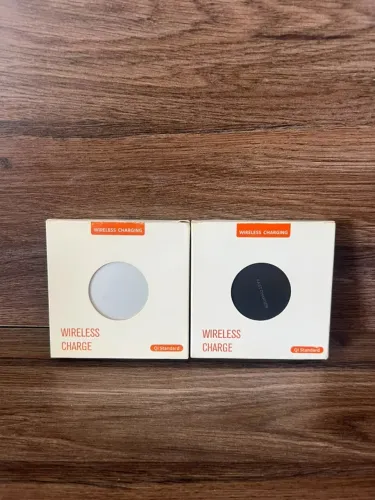 Carregador Sem Fio Wireless Qi para Celular - Preto ou Branco