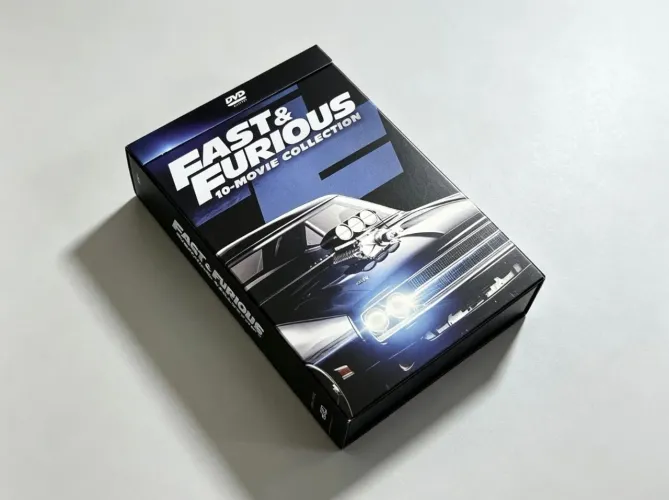 Coleção Velozes e Furiosos com os 10 Filmes (DVD, 10 discos)