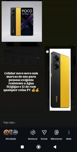 Vendo celular poco x7pro 512gigas