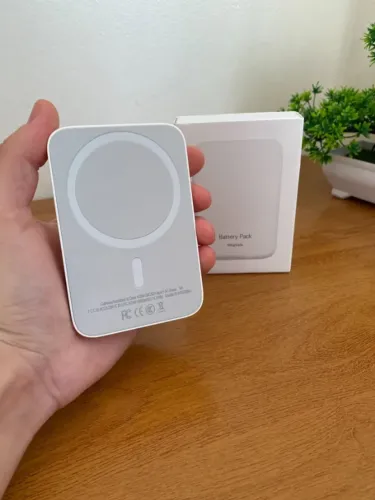 Carregador Portátil magnético por indução para Iphone