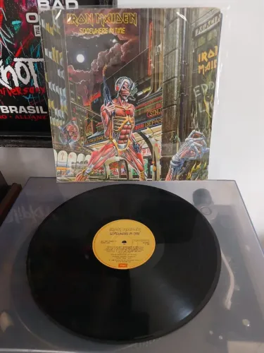 LP Vinil Iron Maiden Somewere in Time