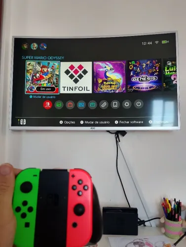 Nintendo switch V1 Destravado melhor versão